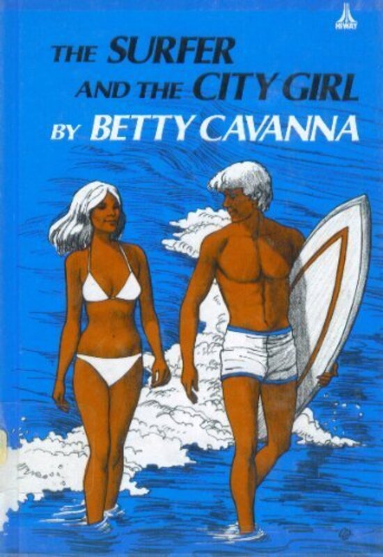 Book cover for "The Surfer and the City Girl" by Betsy Allen