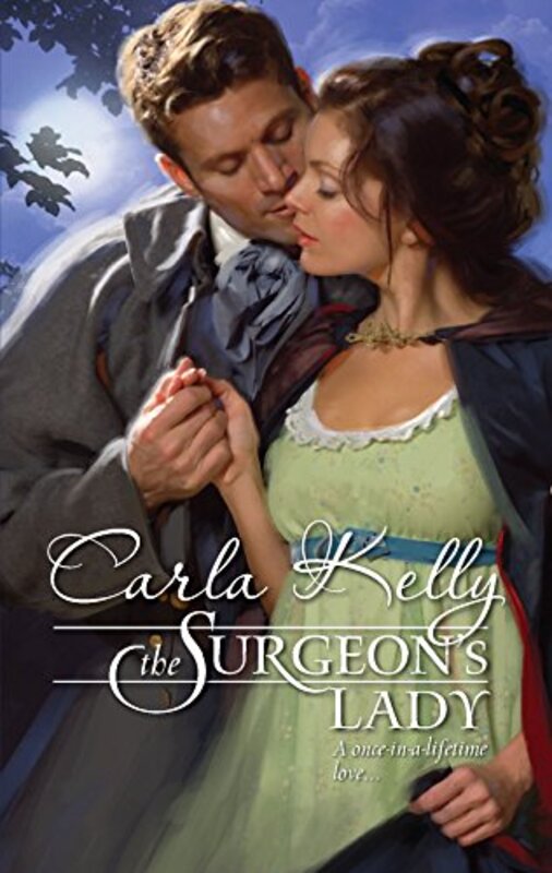 Book cover for "The Surgeon's Lady" by Carla Kelly
