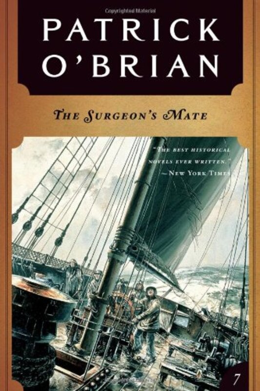 Book cover for "The Surgeon's Mate" by Patrick OBrian