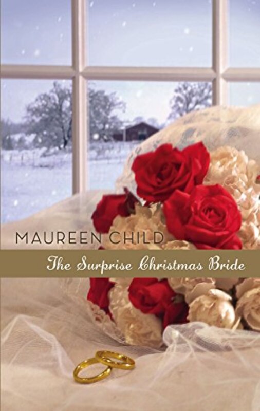 Book cover for "The Surprise Christmas Bride" by Maureen Child