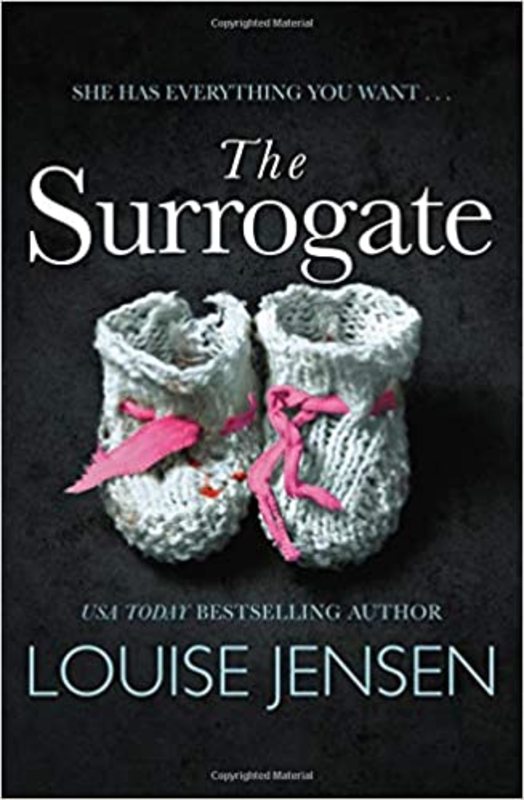 Book cover for "The Surrogate" by Louise Jensen