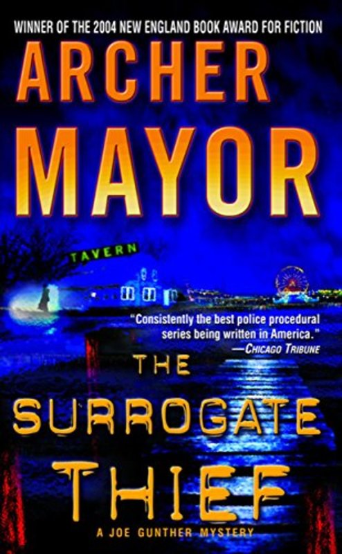 Book cover for "The Surrogate Thief" by Archer Mayor