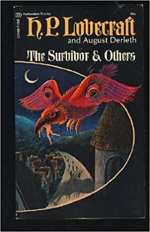Book cover for "The Survivor & Others" by H. P. Lovecraft