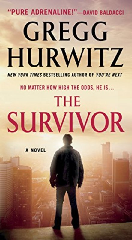 Book cover for "The Survivor" by Gregg Hurwitz