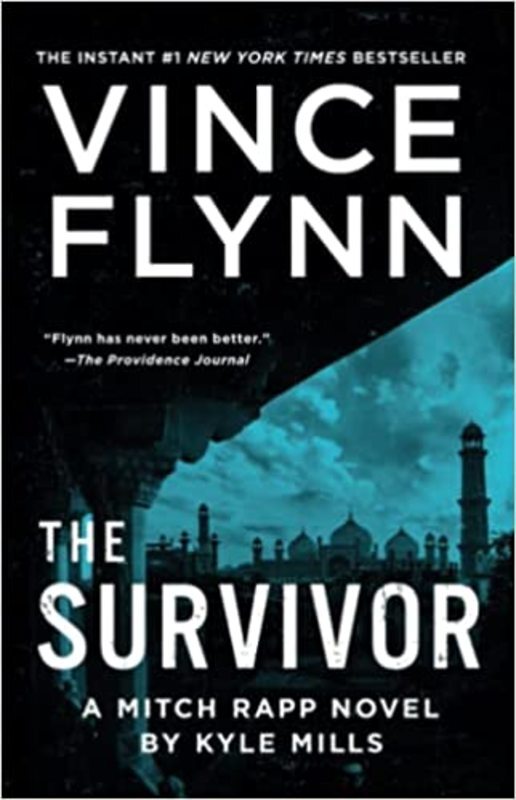Book cover for "The Survivor" by Vince Flynn