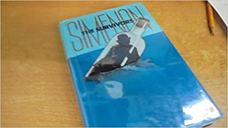 Book cover for "The Survivors" by Georges Simenon