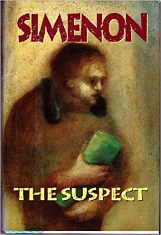 Book cover for "The Suspect" by Georges Simenon
