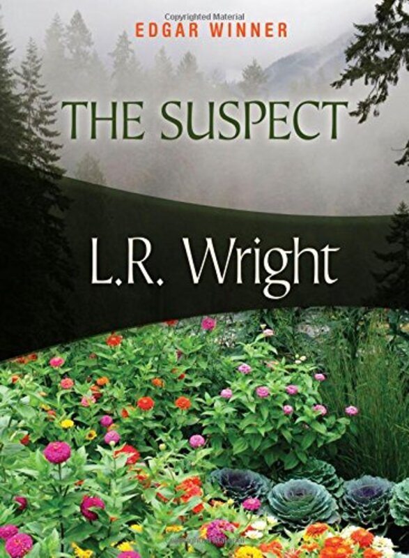 Book cover for "The Suspect" by LR Wright