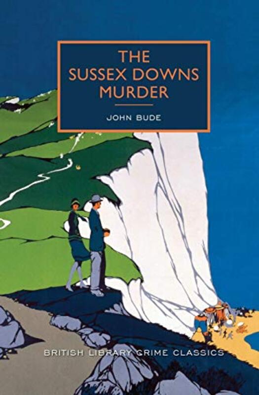 Book cover for "The Sussex Downs Murder" by John Bude
