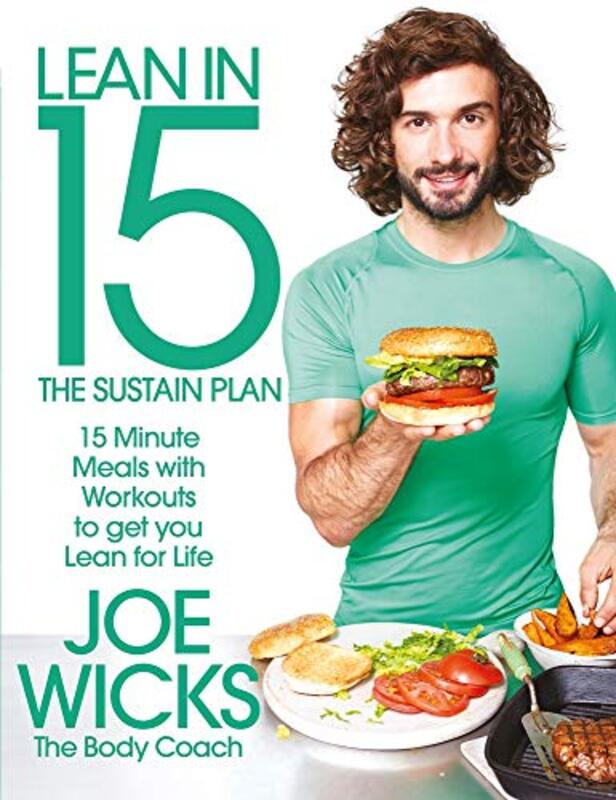 Book cover for "Lean in 15 - The Sustain Plan" by Joe Wicks