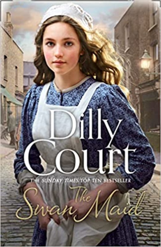 Book cover for "The Swan Maid" by Dilly Court