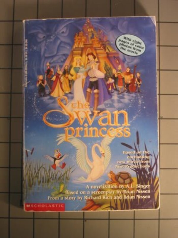 Book cover for "The Swan Princess" by Peter Lerangis