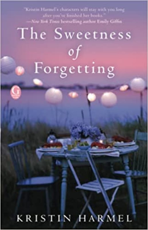 Book cover for "The Sweetness of Forgetting" by Kristin Harmel