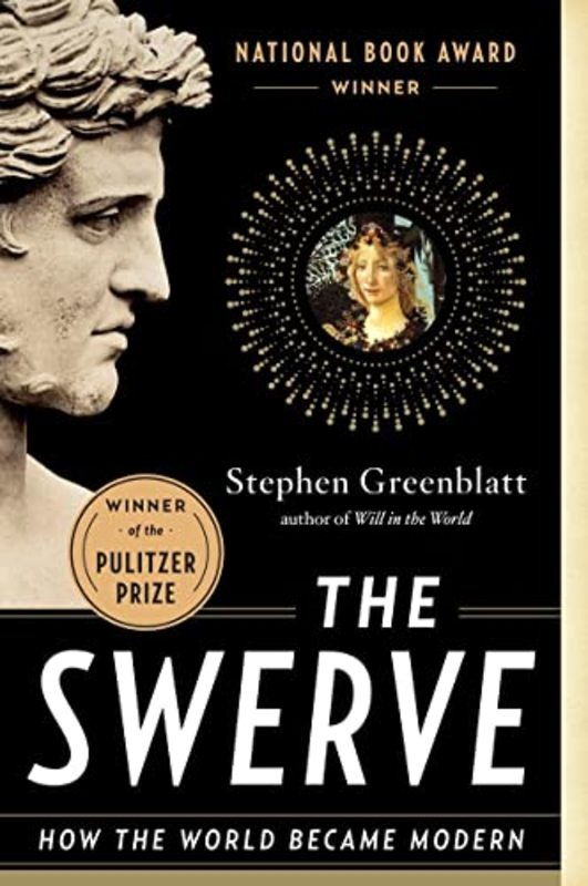 Book cover for "The Swerve" by Stephen Greenblatt