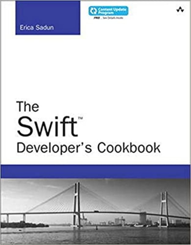 Book cover for "The Swift Developer's Cookbook" by Erica Sadun