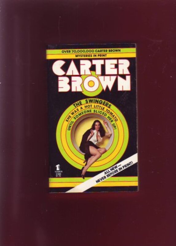 Book cover for "The Swingers" by Carter Brown