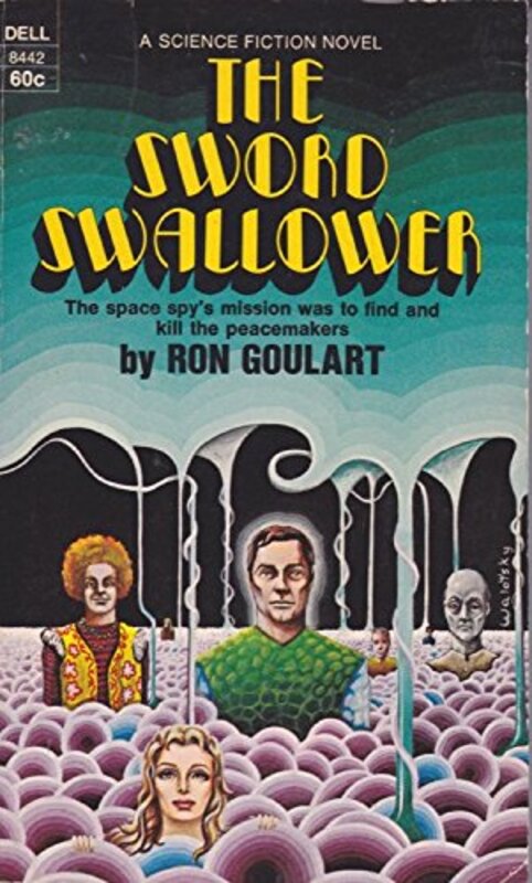Book cover for "The Sword Swallower" by Ron Goulart
