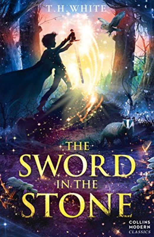 Book cover for "The Sword in the Stone" by TH White