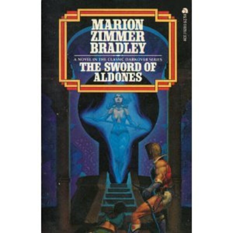 Book cover for "The Sword of Aldones" by Marion Zimmer Bradley