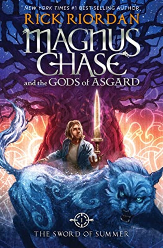 Book cover for "The Sword of Summer"