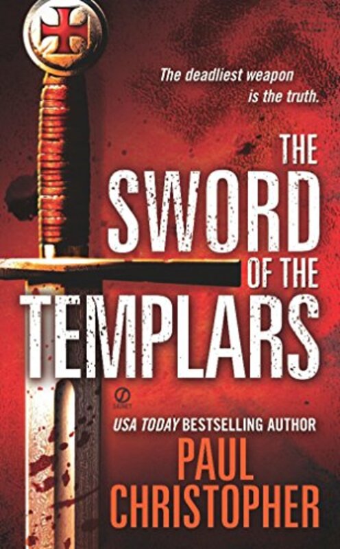 Book cover for "The Sword of the Templars" by Paul Christopher