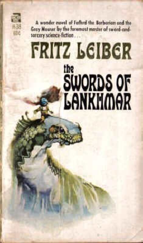 Book cover for "The Swords of Lankhmar" by Fritz Leiber
