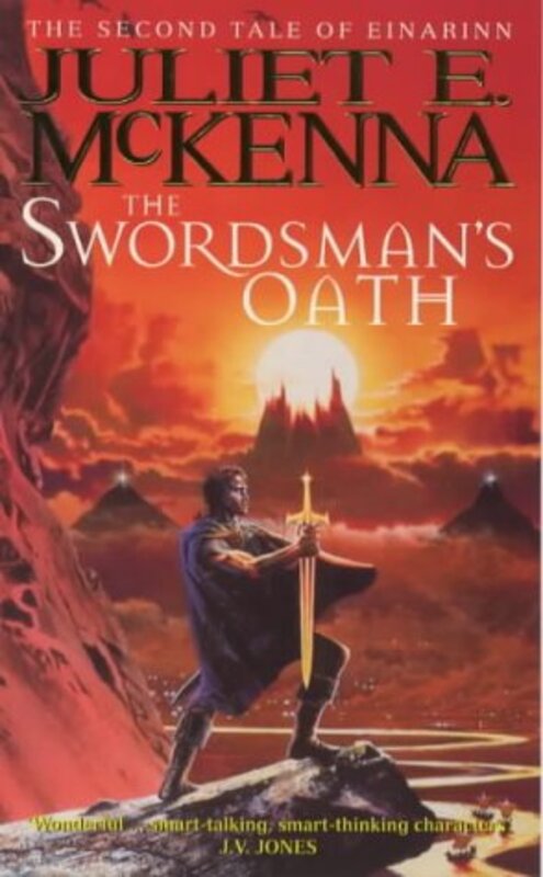 Book cover for "The Swordsman's Oath" by Juliet E McKenna