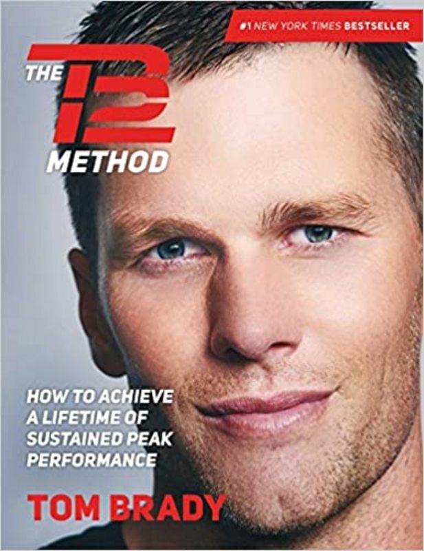 Book cover for "The TB12 Method" by Tom Brady