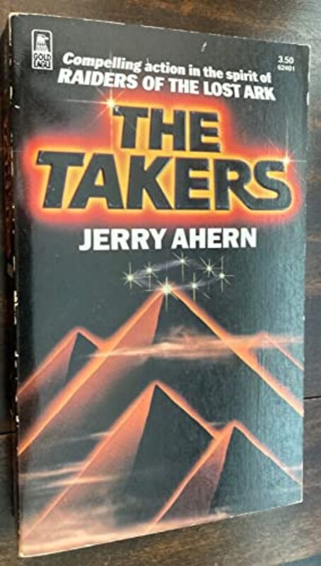Book cover for "The Takers" by Sharon Ahern