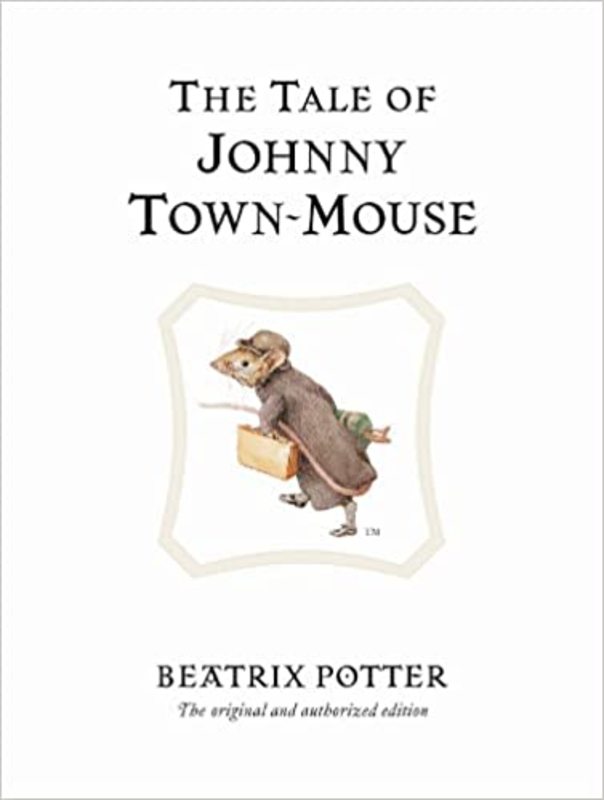 Book cover for "The Tale of Johnny Town-Mouse" by Beatrix Potter
