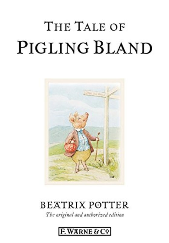 Book cover for "The Tale of Pigling Bland" by Beatrix Potter