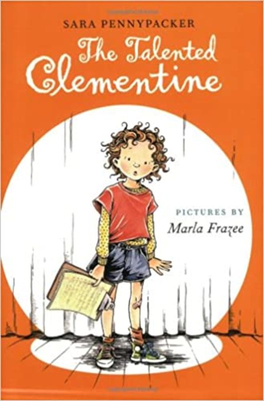 Book cover for "The Talented Clementine" by Sara Pennypacker