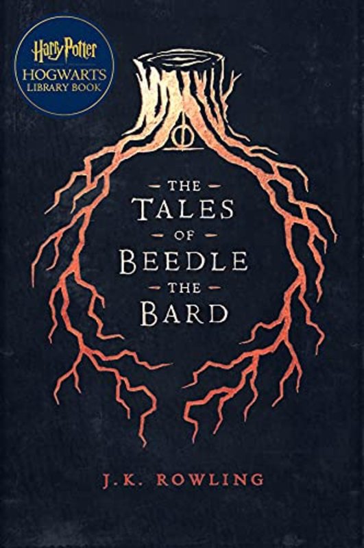 Book cover for "The Tales of Beedle the Bard"