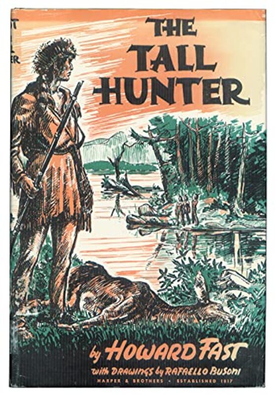 Book cover for "The Tall Hunter" by Howard Fast