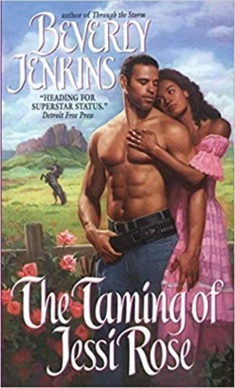 Book cover for "The Taming of Jessi Rose" by Beverly Jenkins