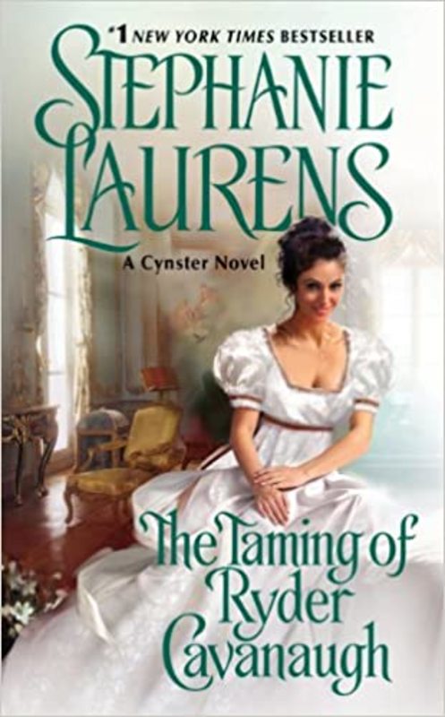 Book cover for "The Taming of Ryder Cavanaugh" by Stephanie Laurens