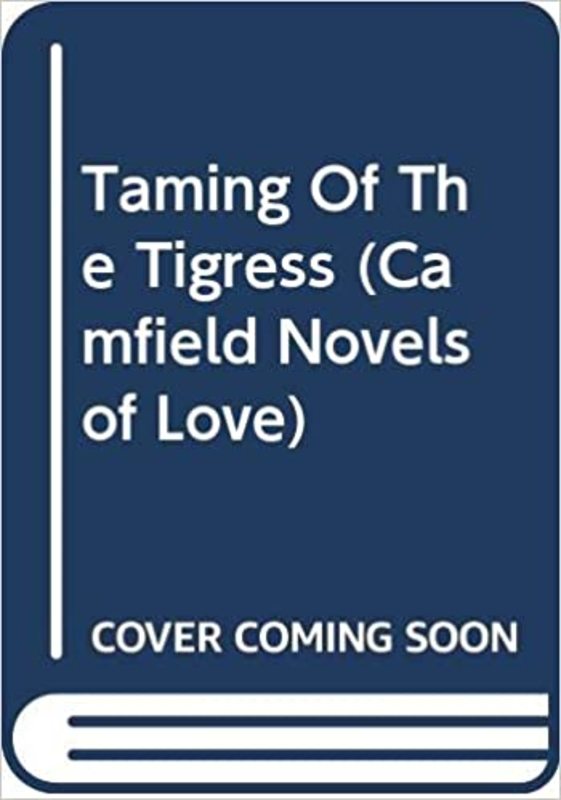 Book cover for "The Taming of a Tigress" by Barbara Cartland