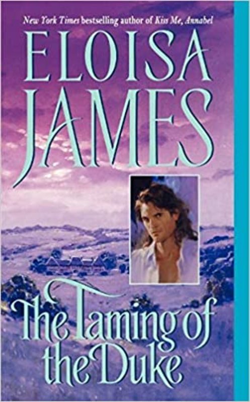 Book cover for "The Taming of the Duke" by Eloisa James