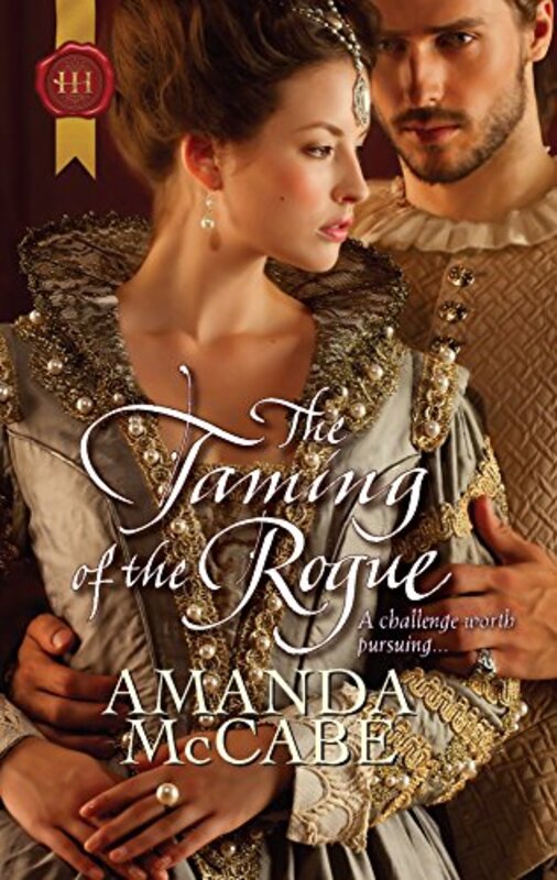 Book cover for "The Taming of the Rogue" by Amanda McCabe