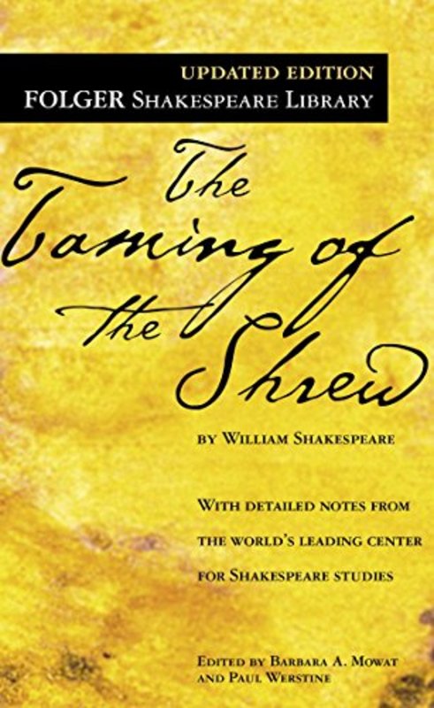Book cover for "The Taming of the Shrew" by William Shakespeare