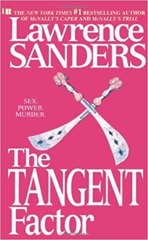 Book cover for "The Tangent Factor" by Lawrence Sanders