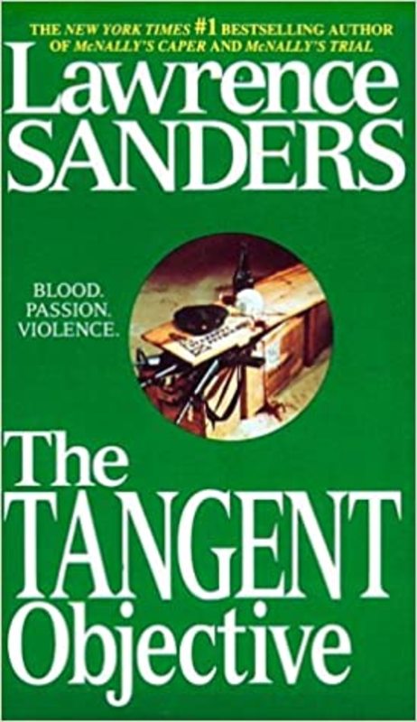 Book cover for "The Tangent Objective" by Lawrence Sanders