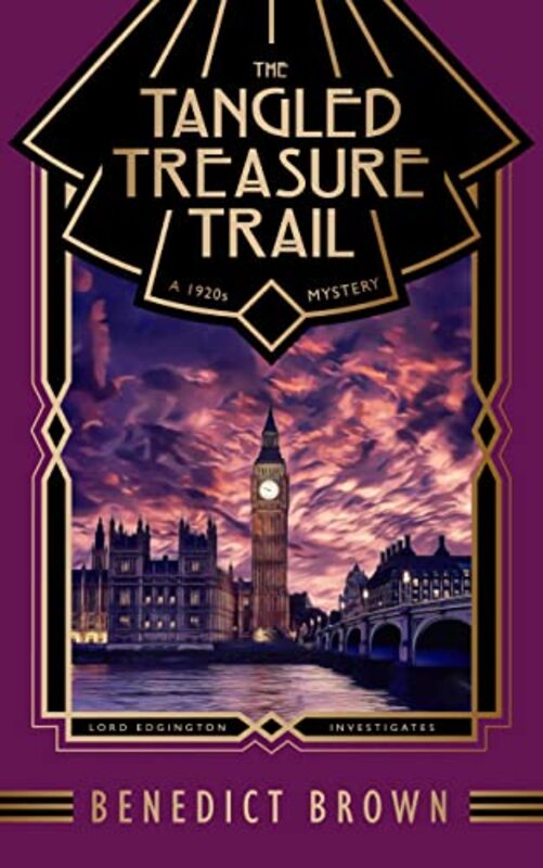 Book cover for "The Tangled Treasure Trail" by Benedict Brown