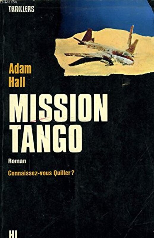 Book cover for "The Tango Briefing" by Adam Hall
