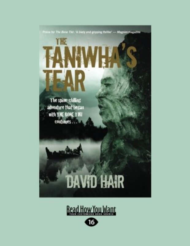 Book cover for "The Taniwha's Tear" by David Hair