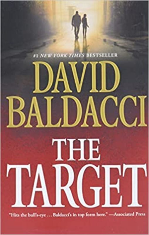 Book cover for "The Target" by David Baldacci