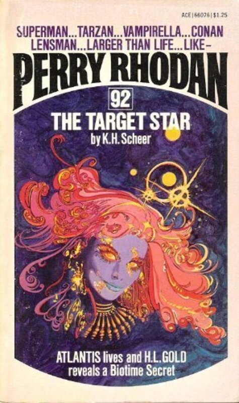 Book cover for "The Target Star" by Kurt Brand