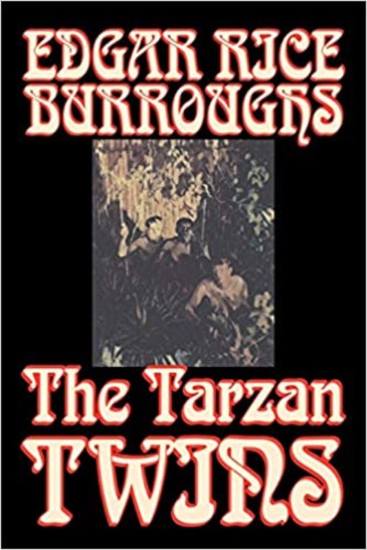 Book cover for "The Tarzan Twins" by Edgar Rice Burroughs