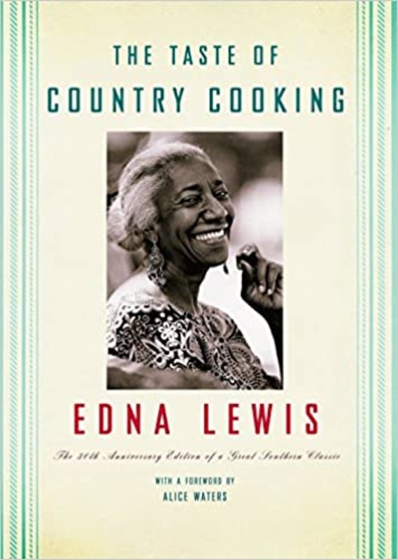 Book cover for "The Taste of Country Cooking" by Edna Lewis