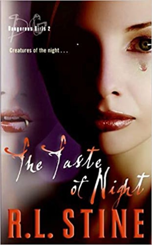 Book cover for "The Taste of Night" by R.L. Stine